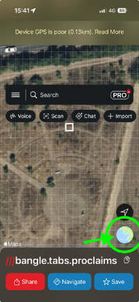 What3words screenshot